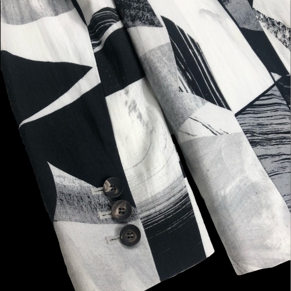 Helmut Lang Abstract Print Blazer - Picture 7 of 8